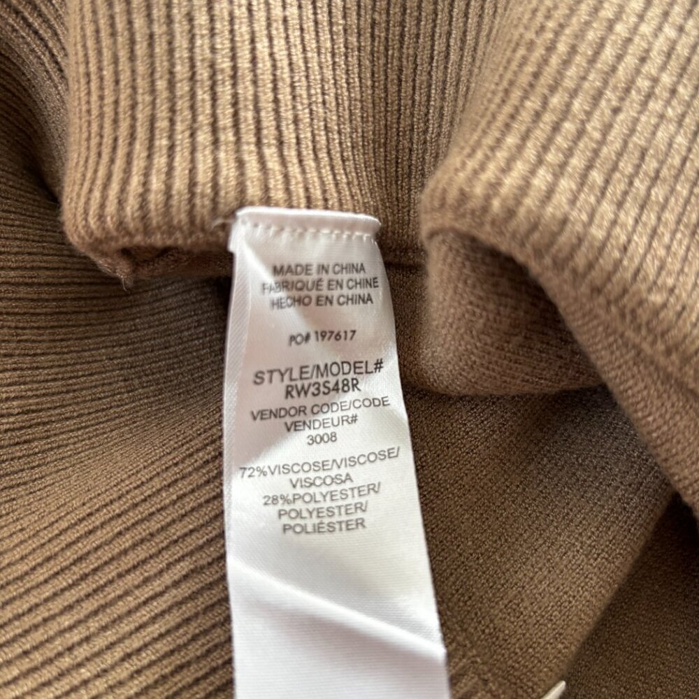 Splendid x Cella Jane | Wide-Leg Sweater Pant | Cocoa Brown | Size L | NWT - Picture 4 of 8